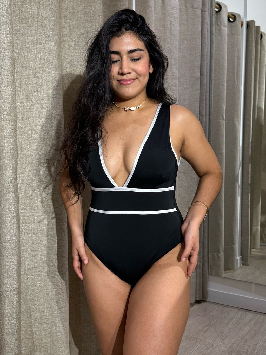 Enterizo Lucía Negro