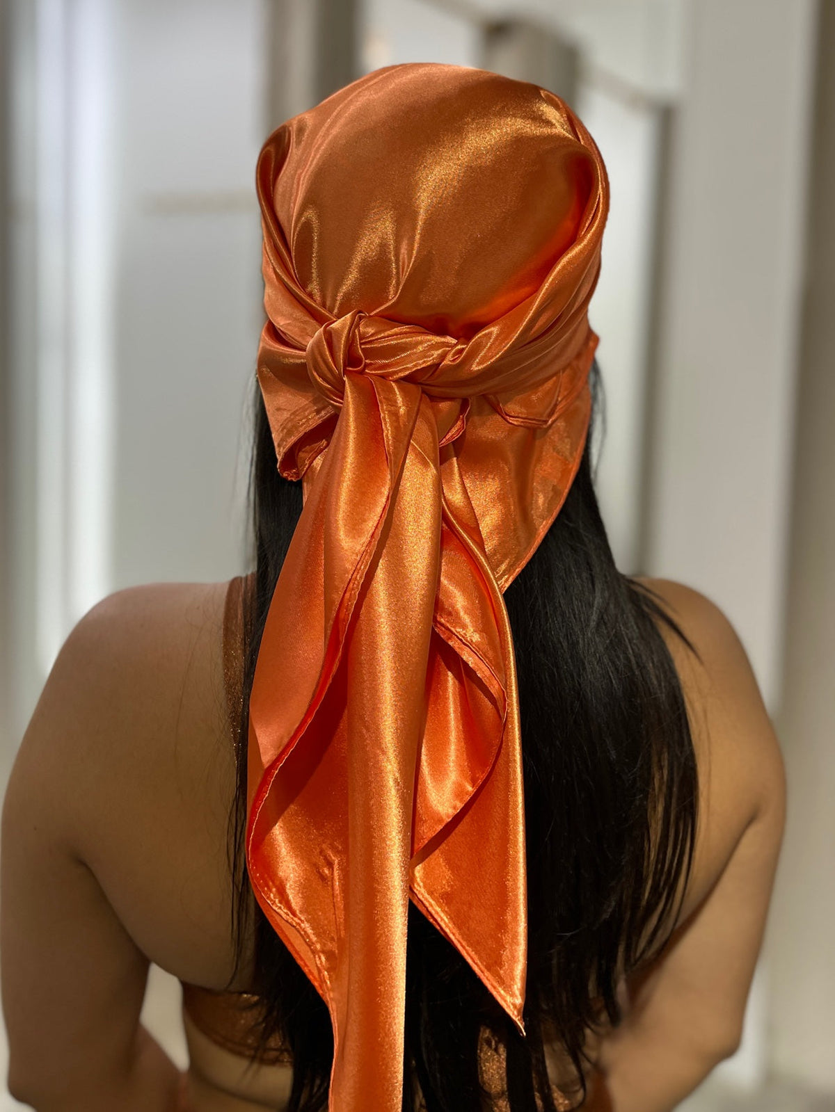 Pañoleta Bloom Unicolor naranja