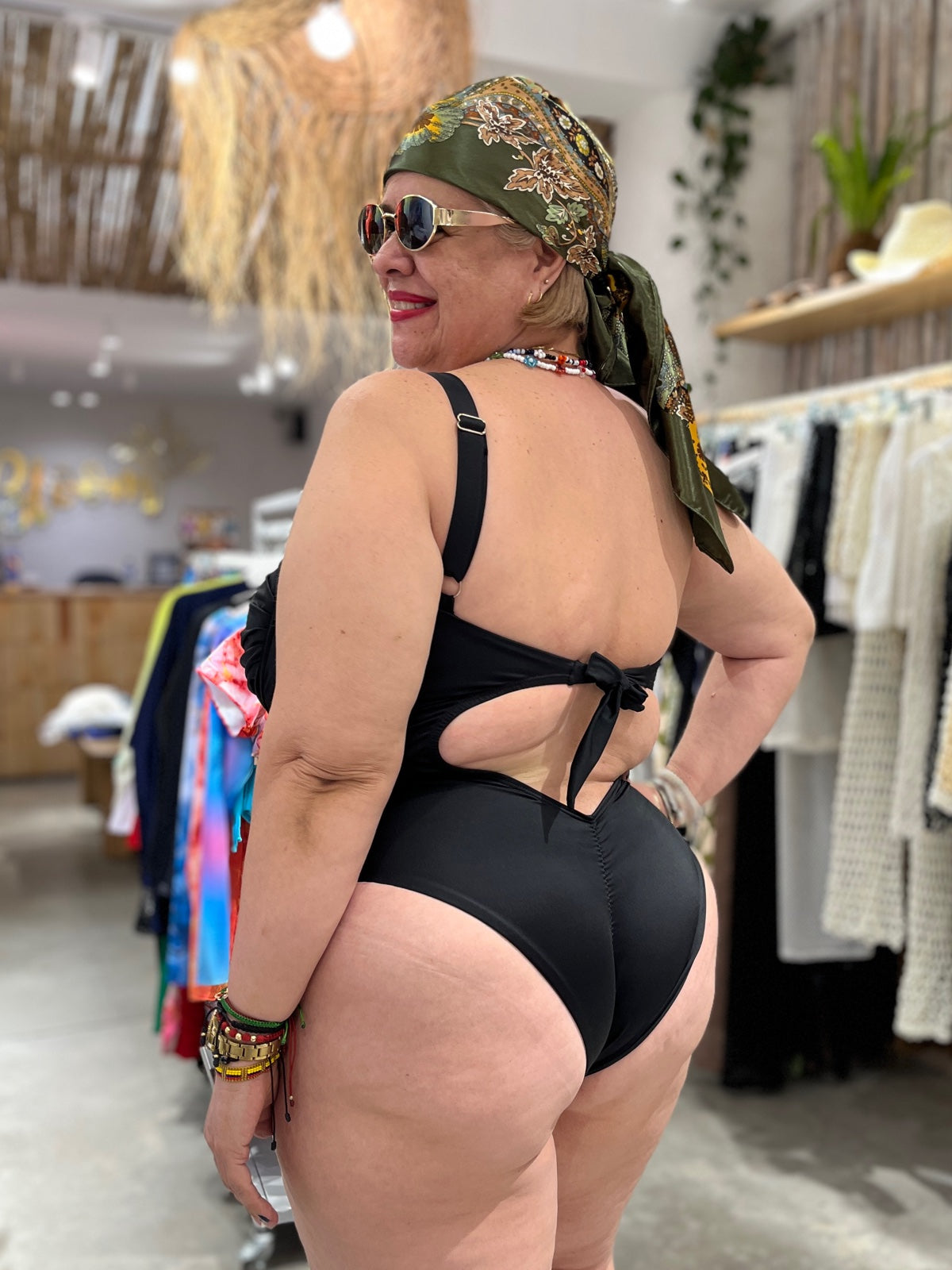 Enterizo Patty negro