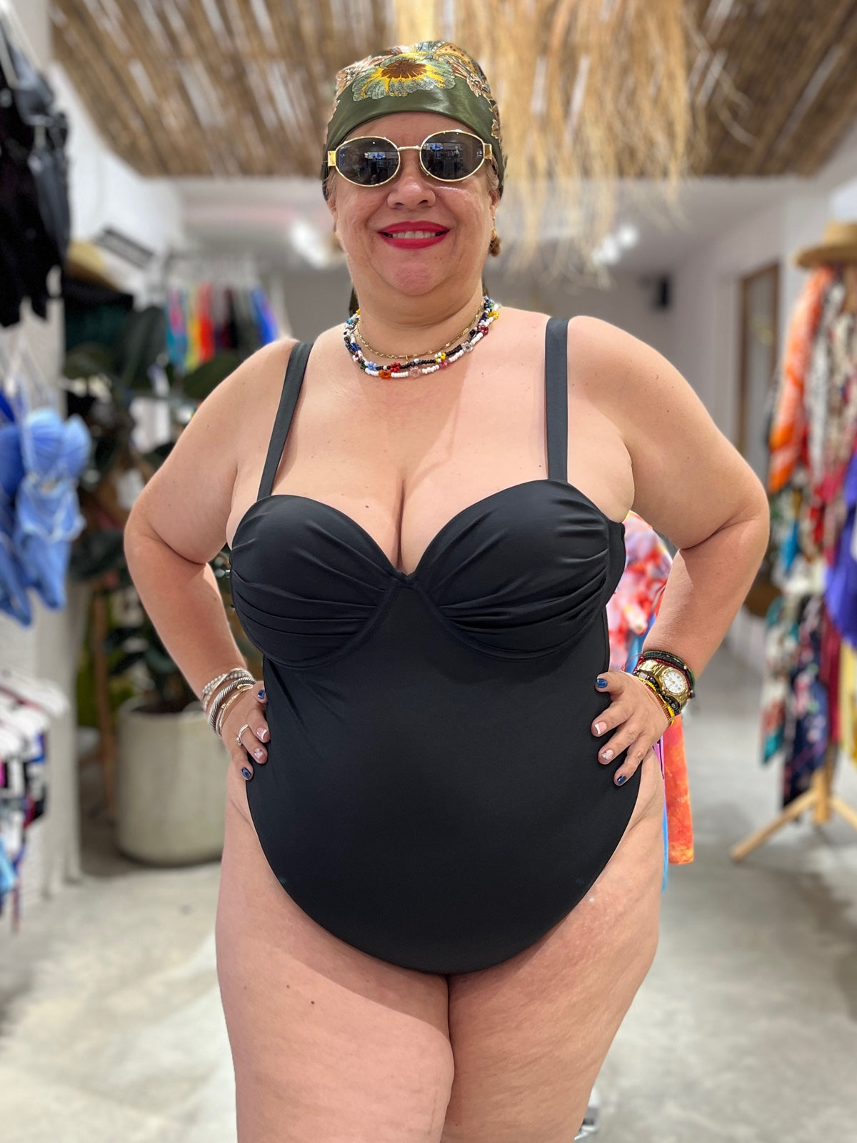Enterizo Patty negro