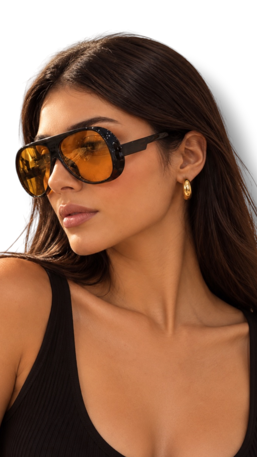 Gafas Orange Chunky Naranja