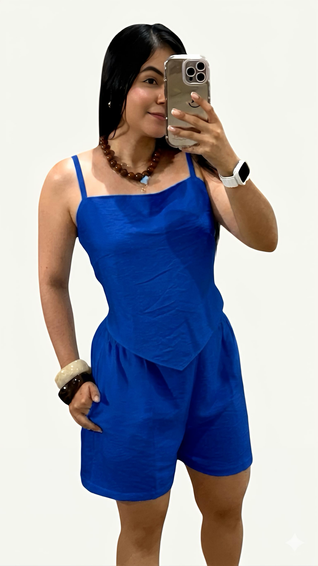 Blusa Luna azul