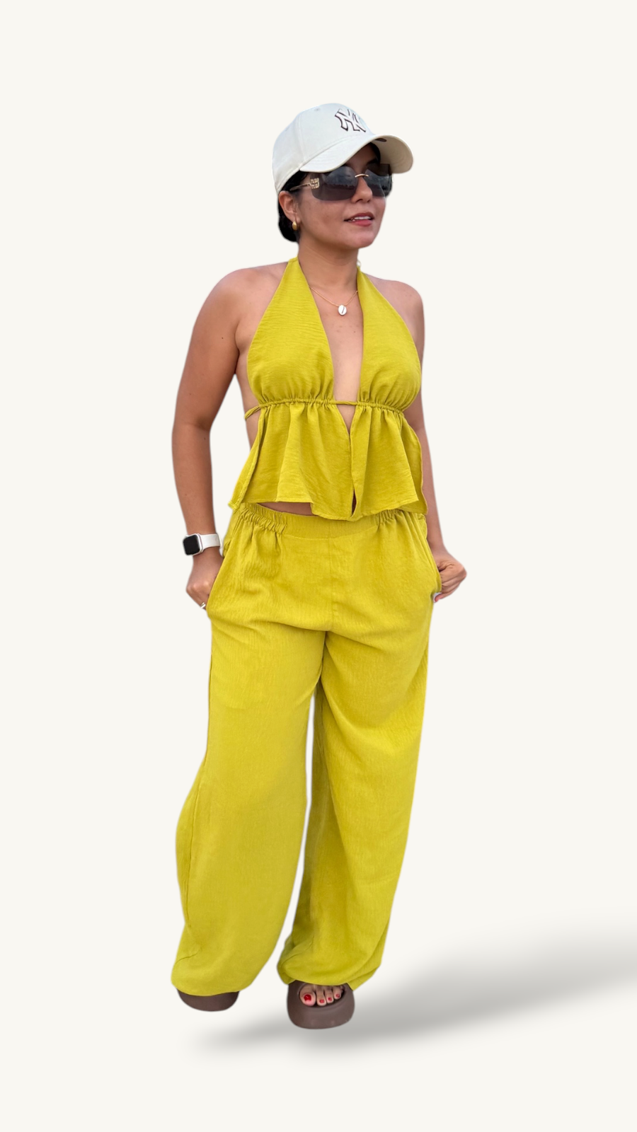 Set Aruba Verde pistacho
