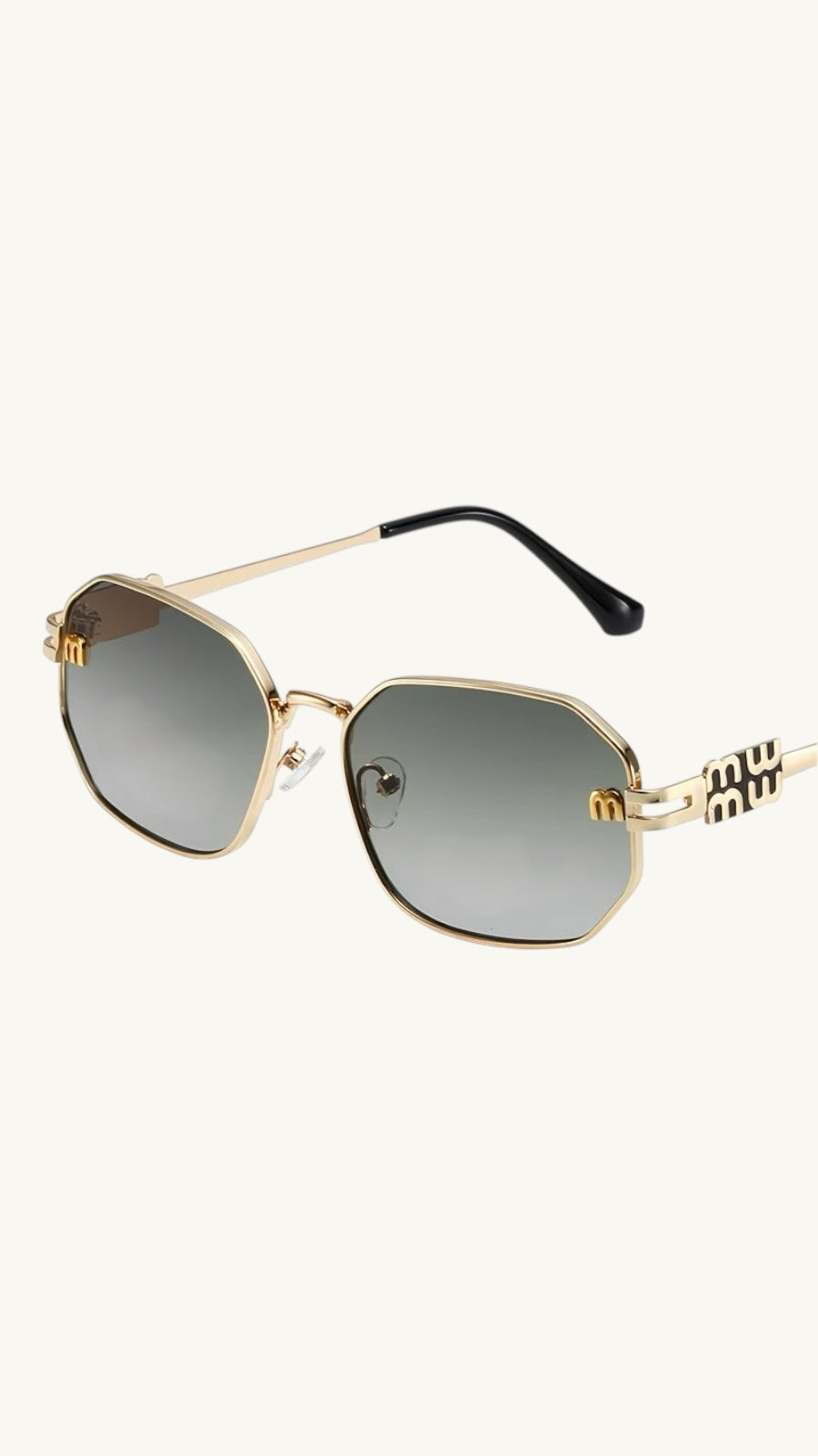 Gafas Miu Verde azulado