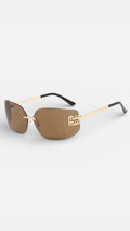 Gafas Miu Marrón