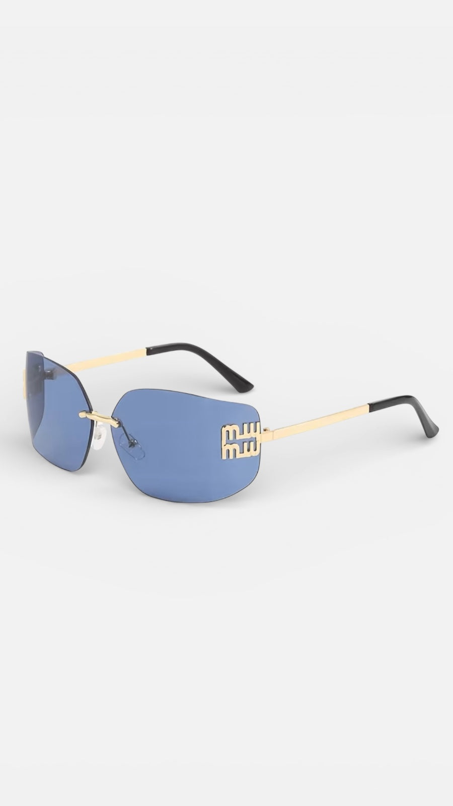 Gafas Miu Azul petróleo