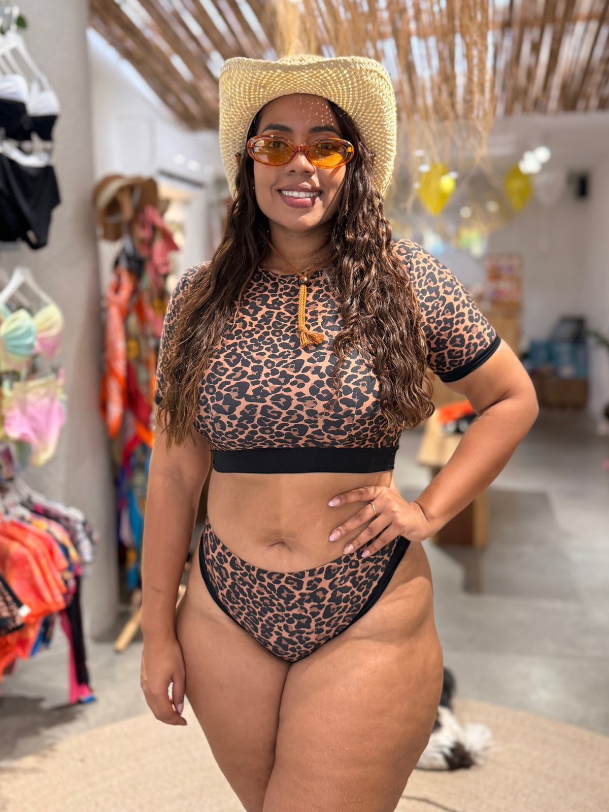 Tiro Alto Lanzarote Animal Print