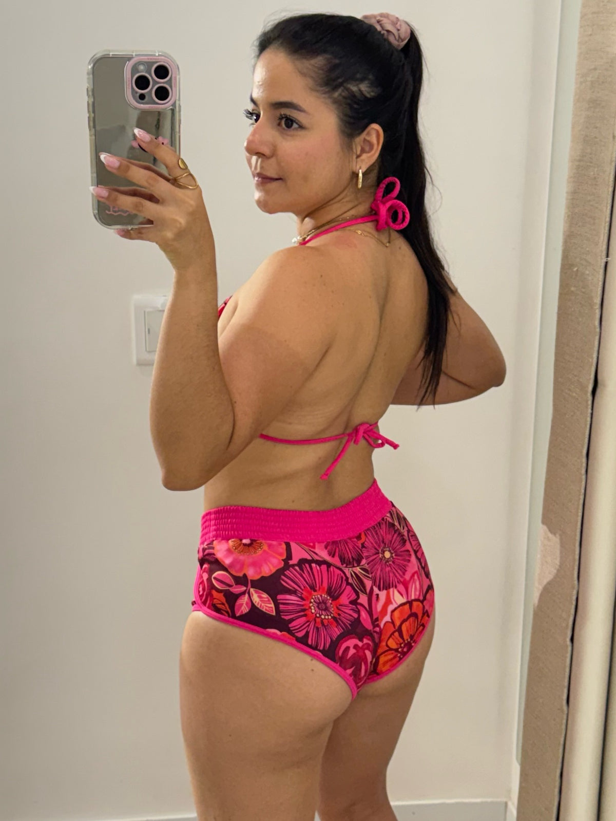 Bikini Hilo + Short fucsia