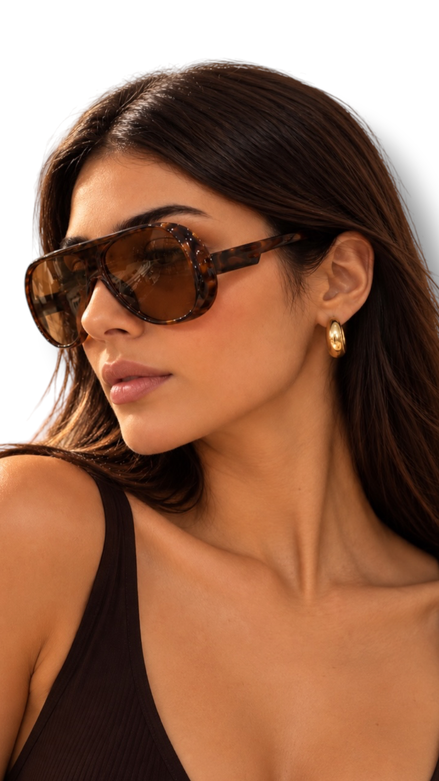 Gafas Orange Chunky Marrón
