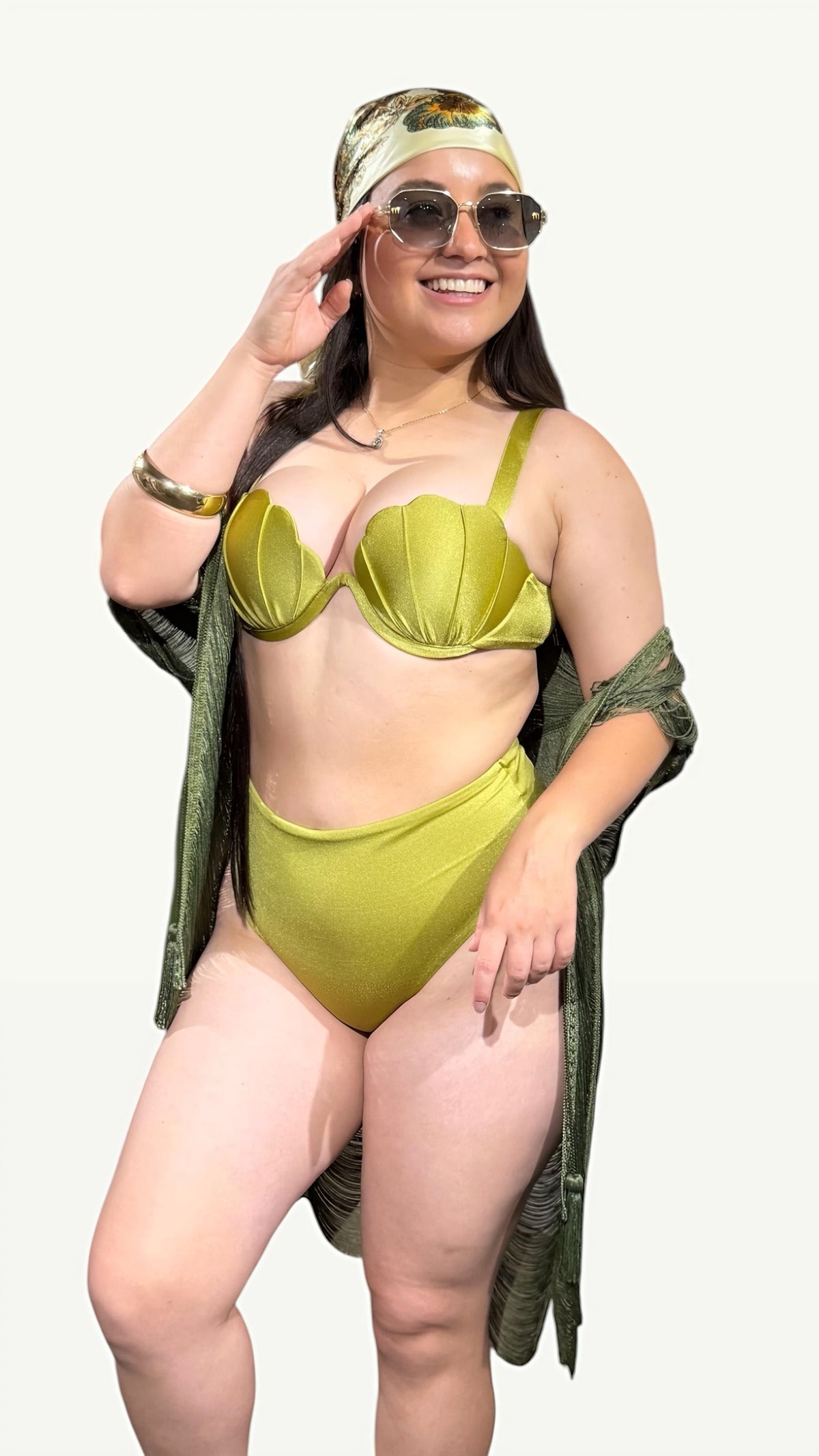 Tiro Alto Conchita Verde pistacho