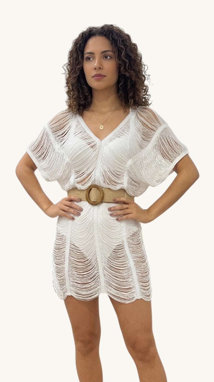 Vestido Luxury Emile blanco