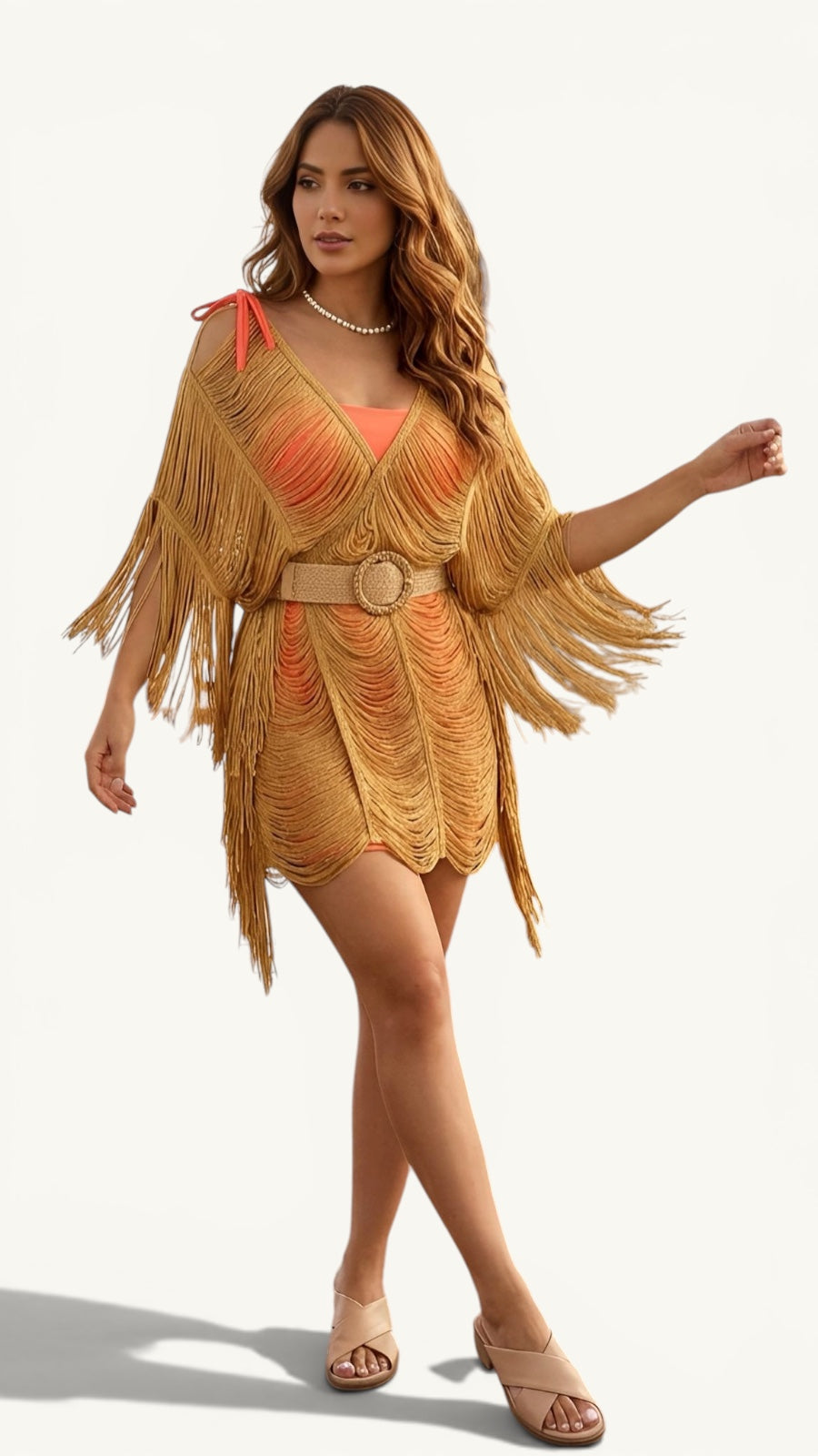 Vestido Luxury Breeze dorado