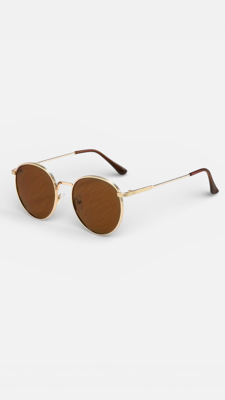 Gafas Redondas Marrón