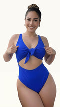 Enterizo Lirio Azul