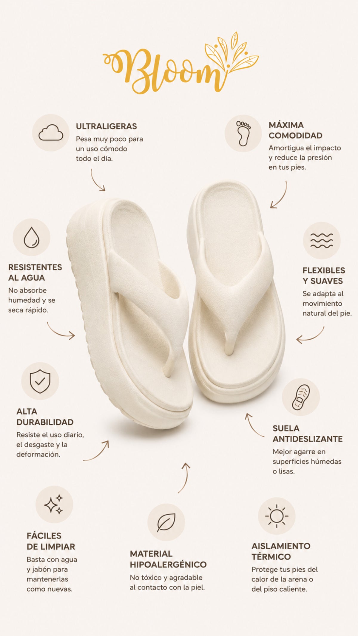Sandalias Chunky 3 Puntas
