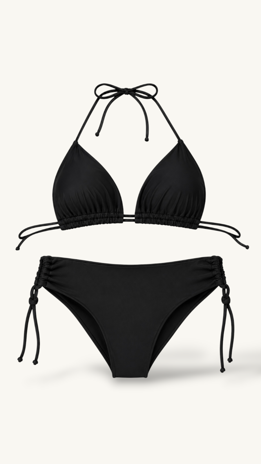 Bikini Básico Medio negro