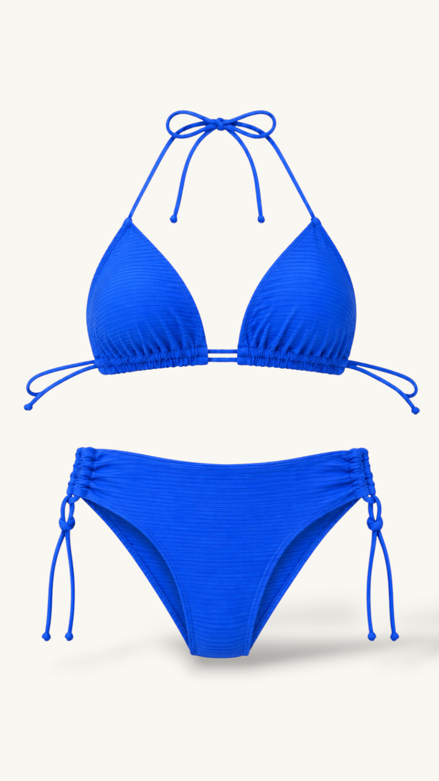 Bikini Básico Medio azul