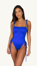 Enterizo Moñitos Azul