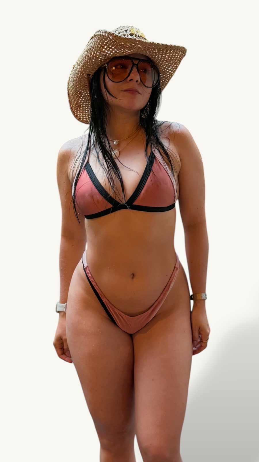 Bikini Hortensia Terracota