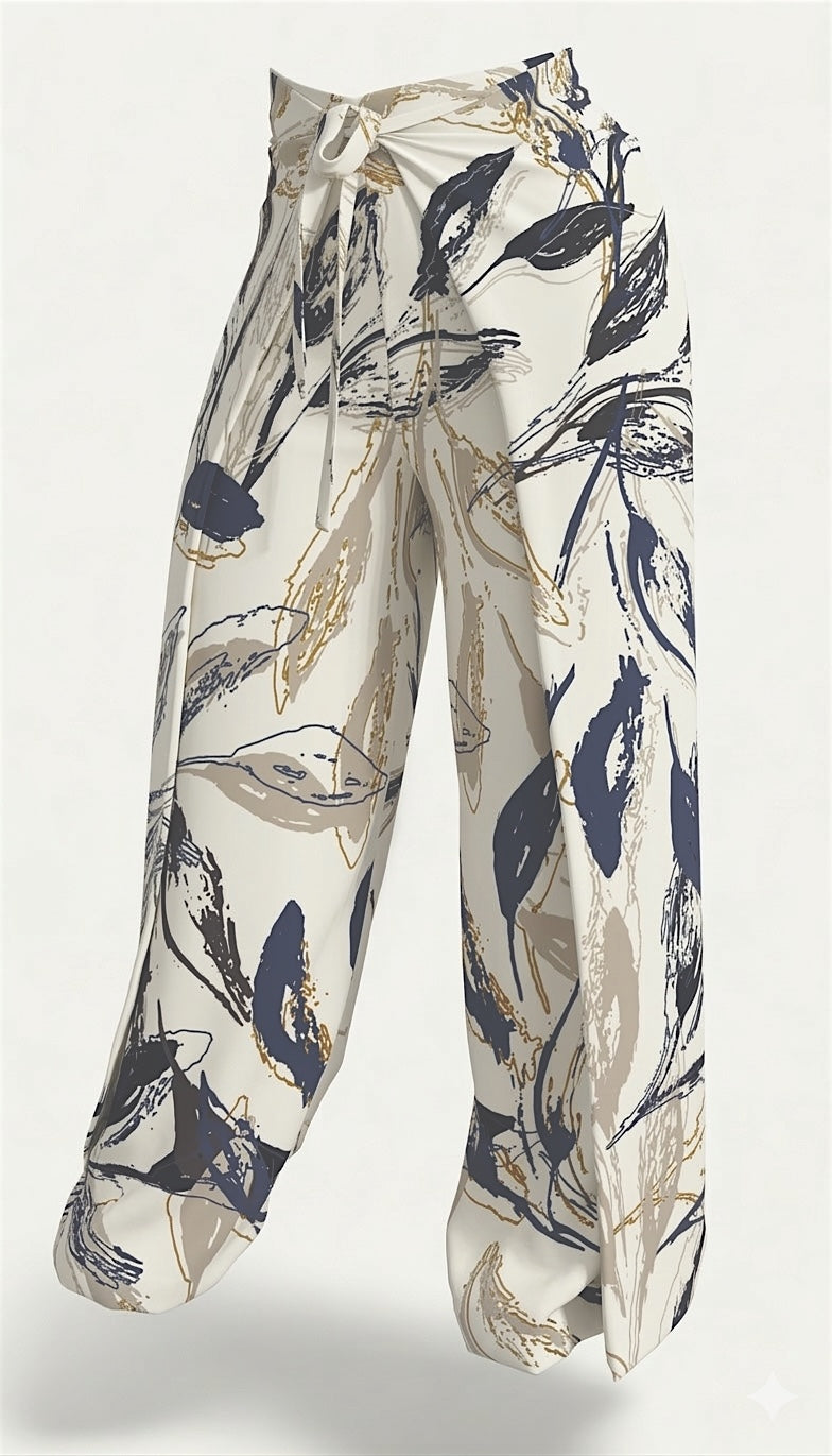 Pantalón Bohemia Bloom Azul