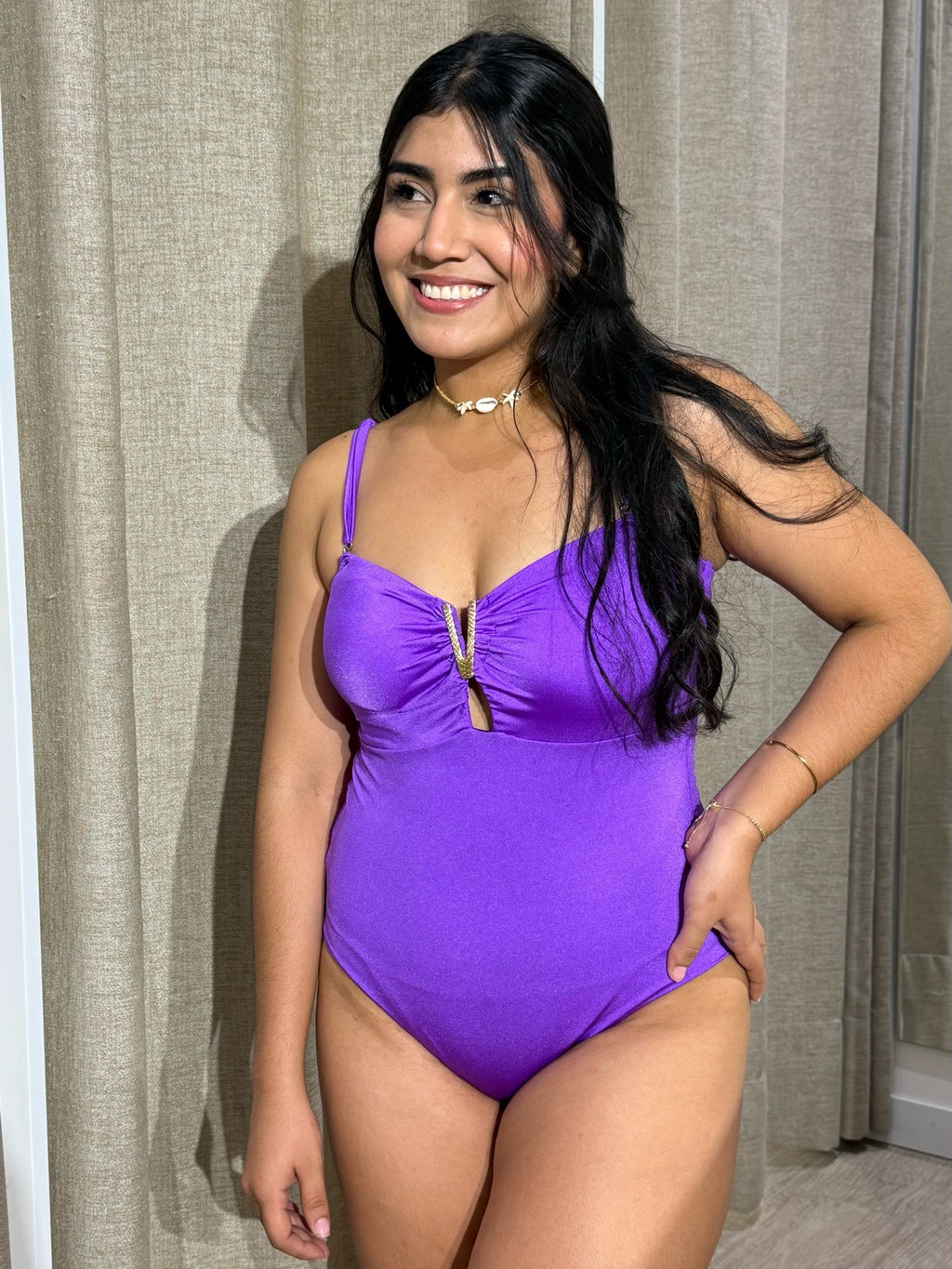Enterizo Emily Morado