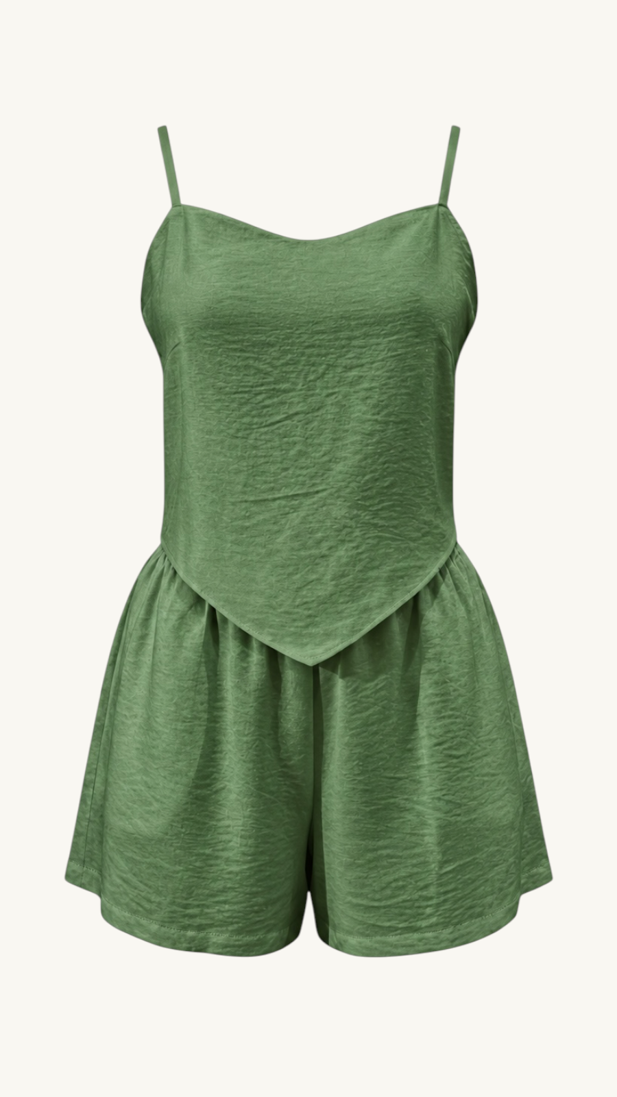 Blusa Luna verde militar