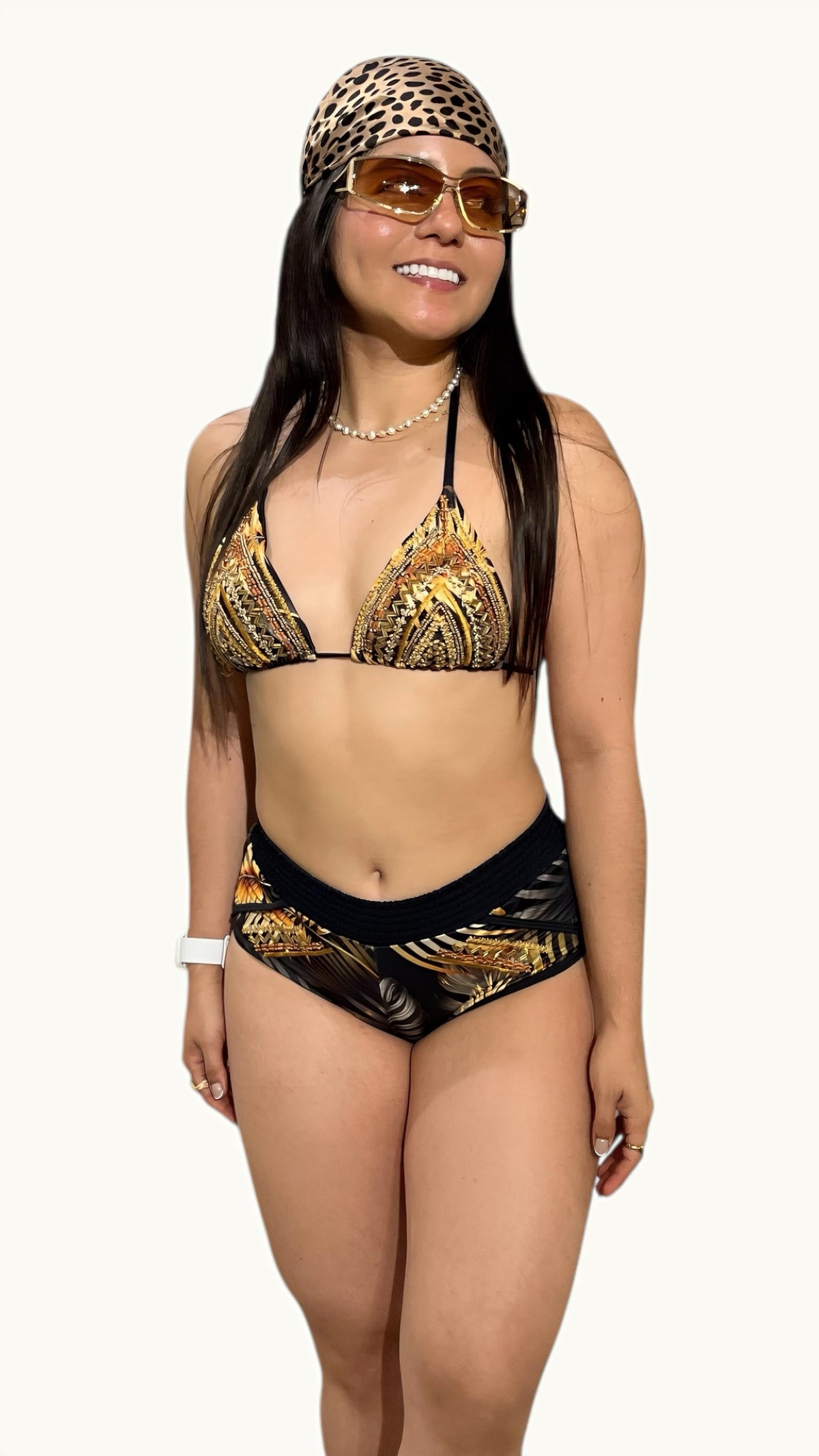 Bikini Hilo + Short Negro