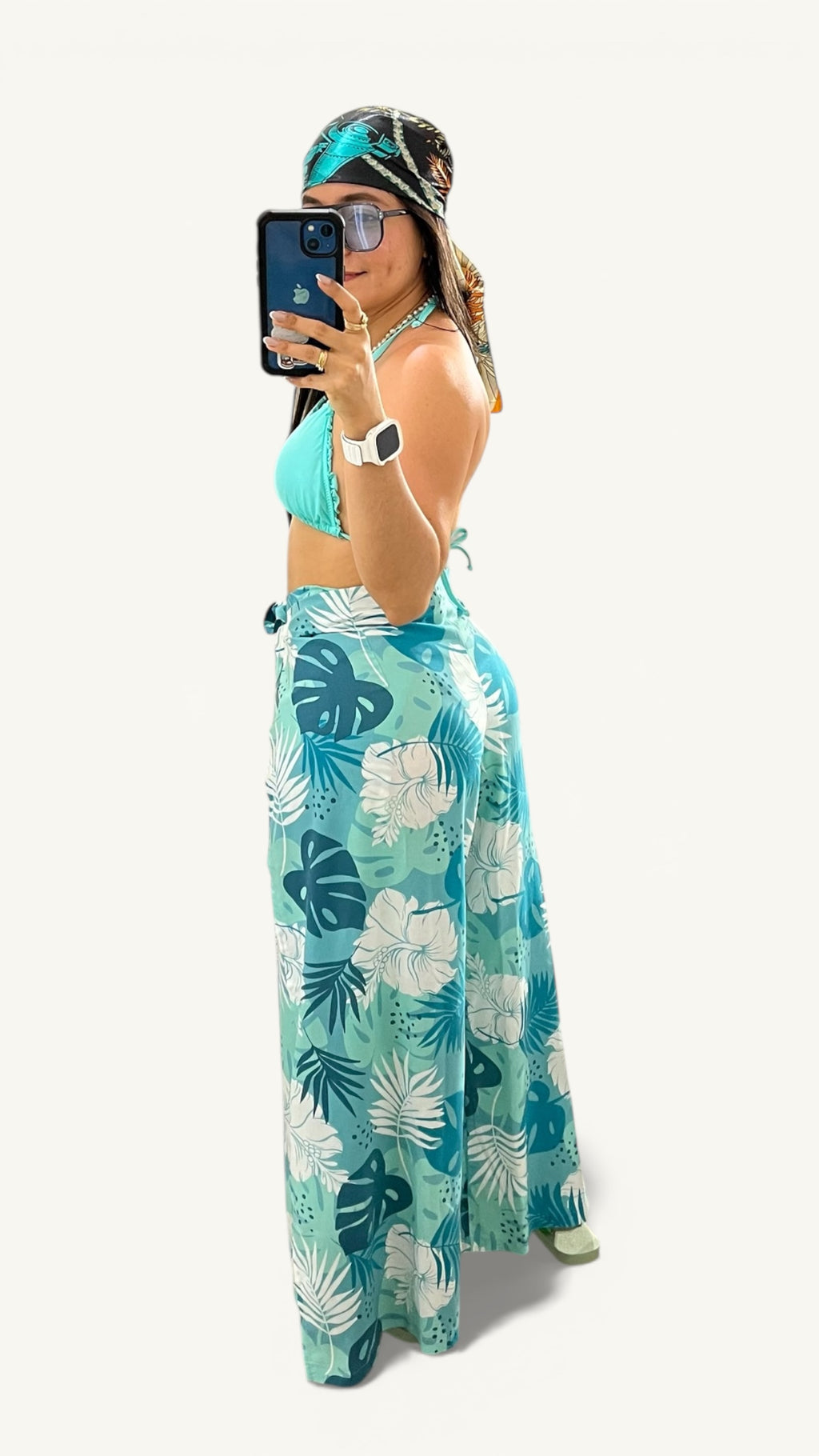 Pantalón Playero Oti menta