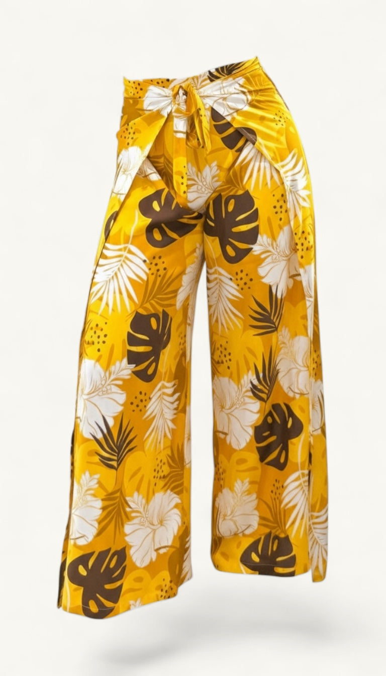 Pantalón Playero Oti amarillo