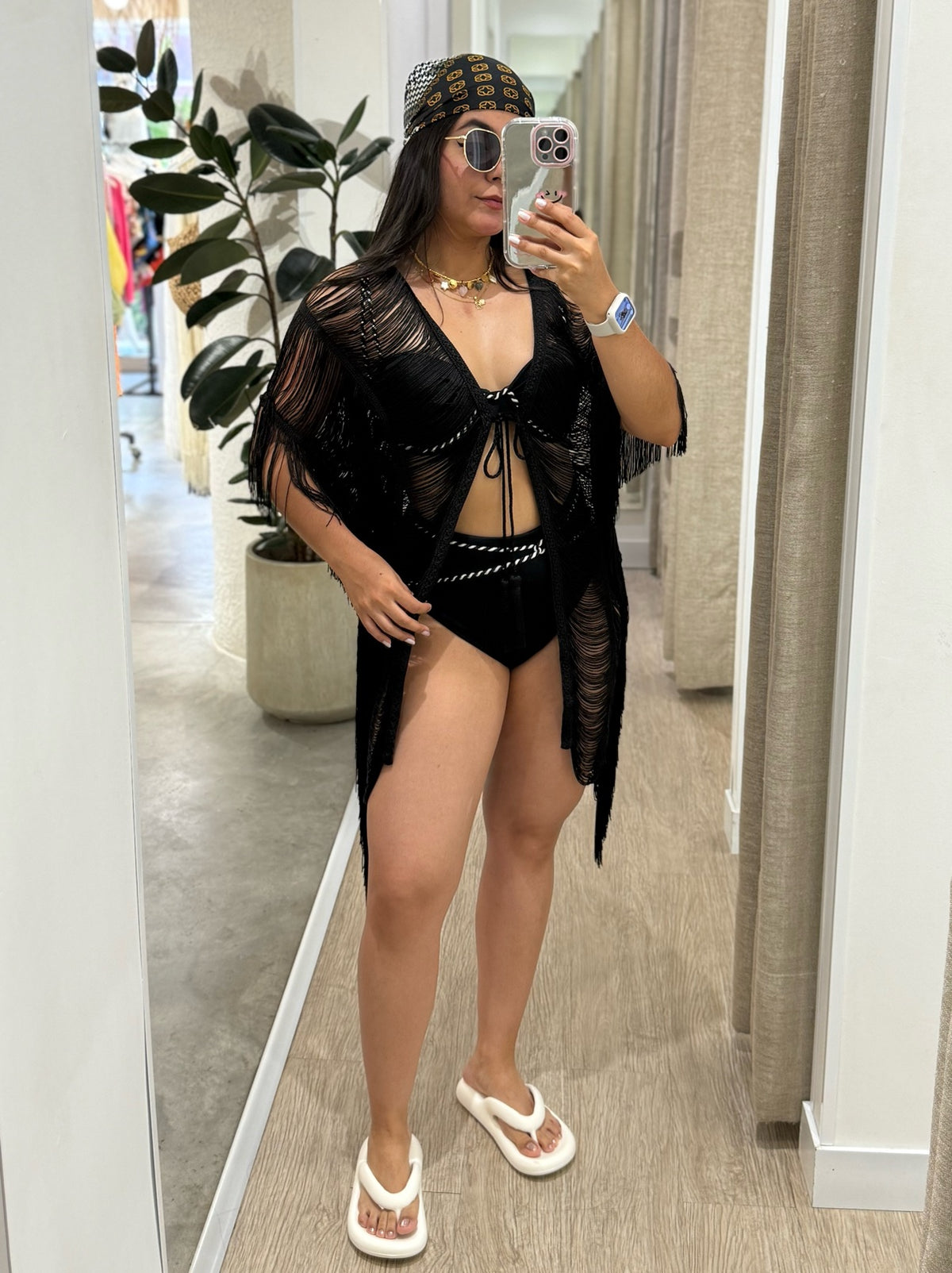 Kimono Luxury Aurora negro