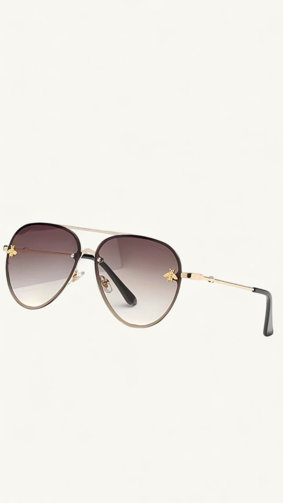 Gafas Aviador Gucc Violeta