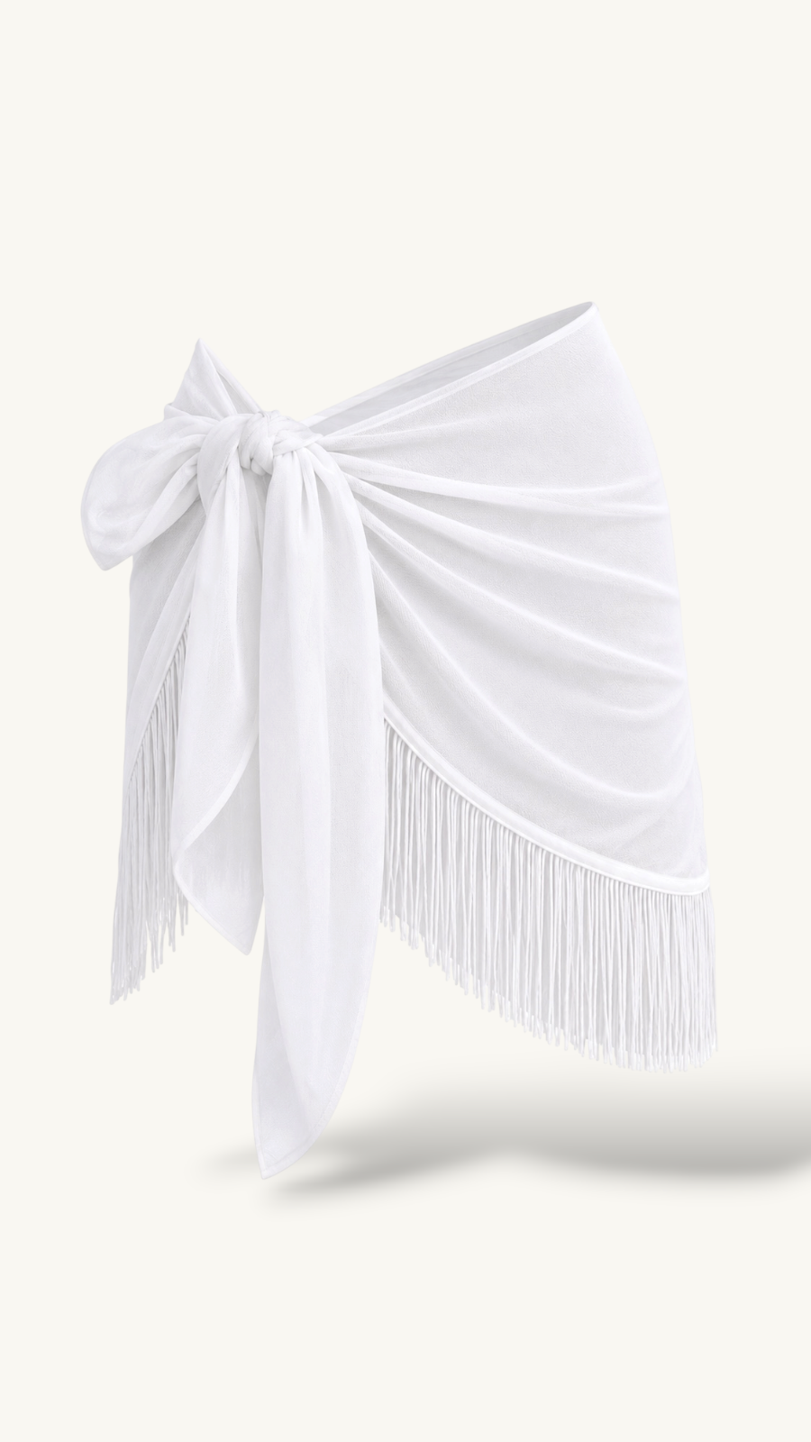 Pareo Malla Blanco