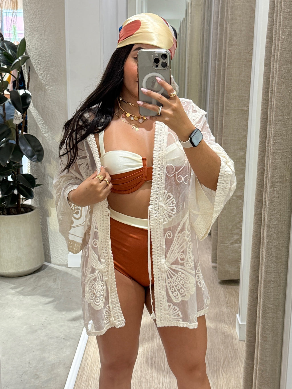 Kimono Blonda Mariposa