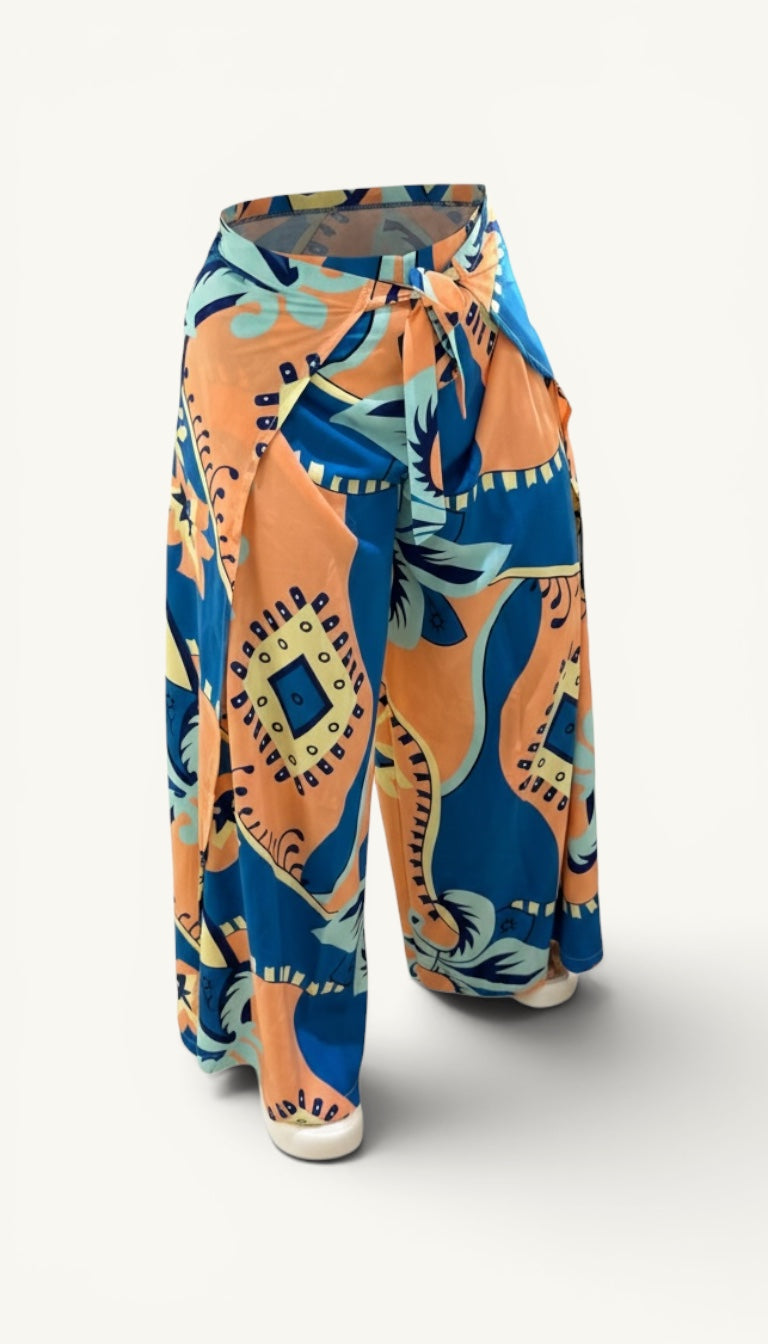 Pantalón Playero Oti naranja
