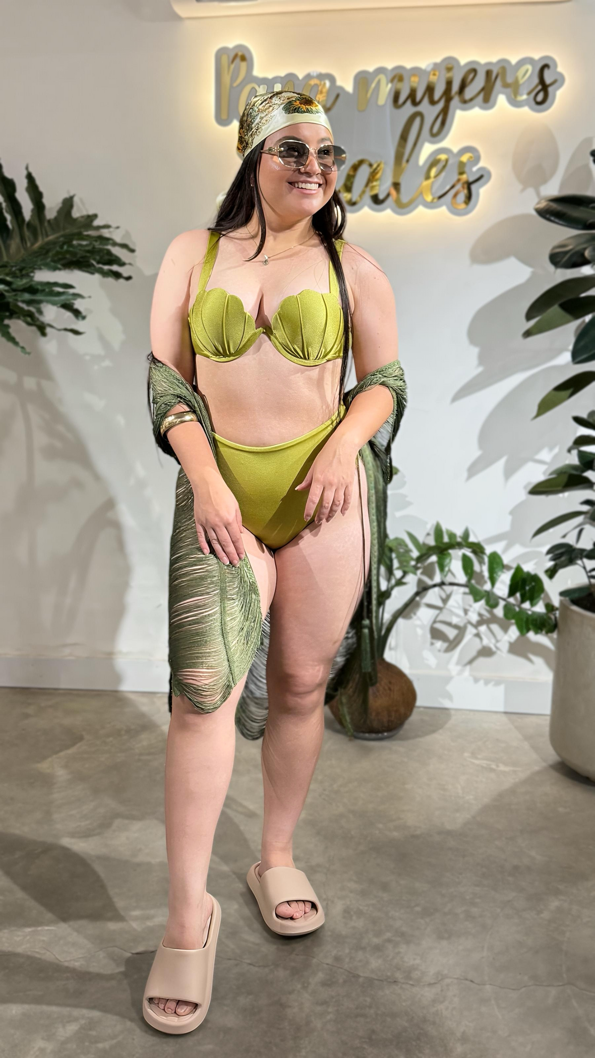 Tiro Alto Conchita Verde pistacho
