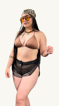 Short Malla Negro
