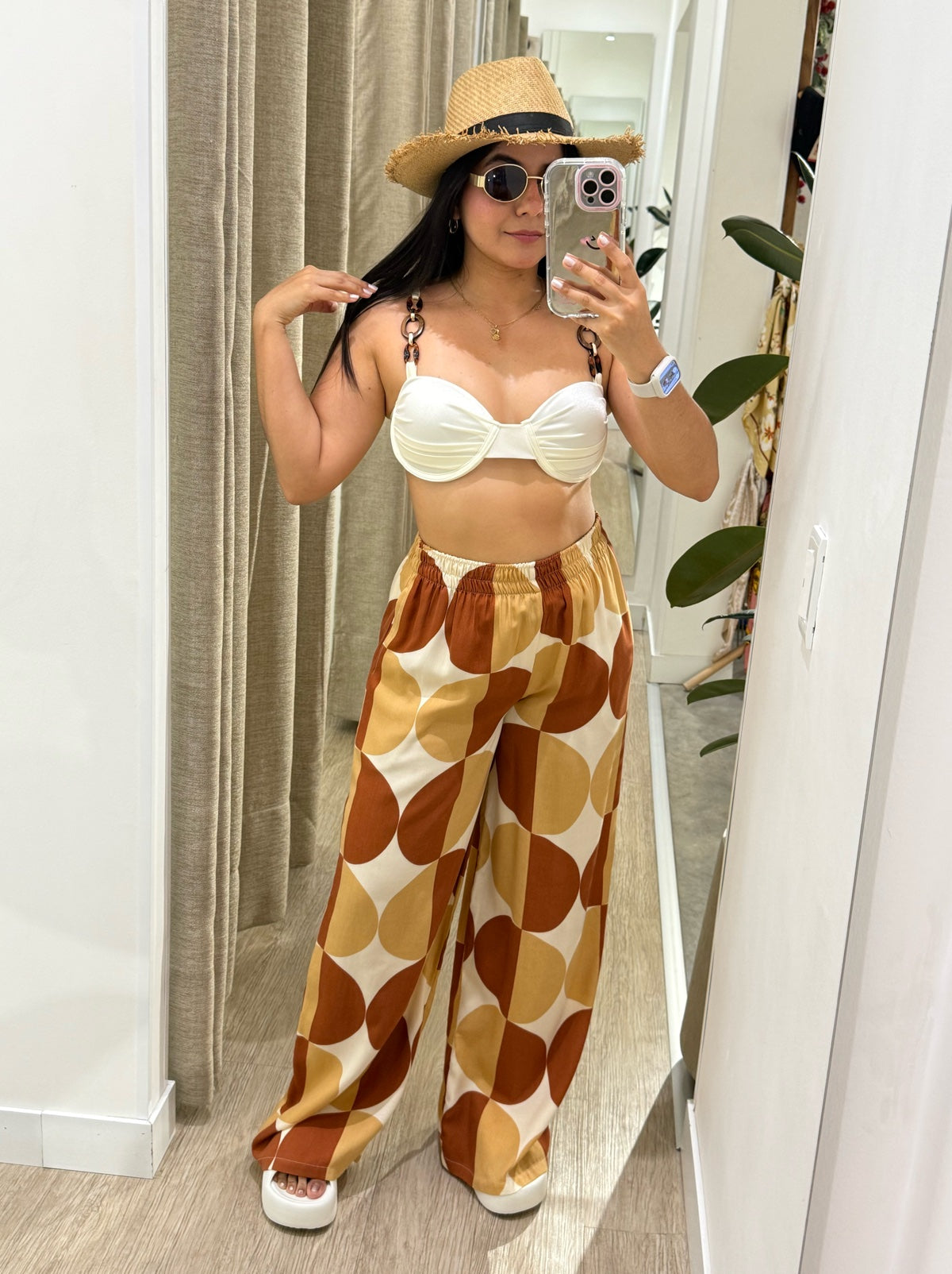 Pantalon Agatha multicolor