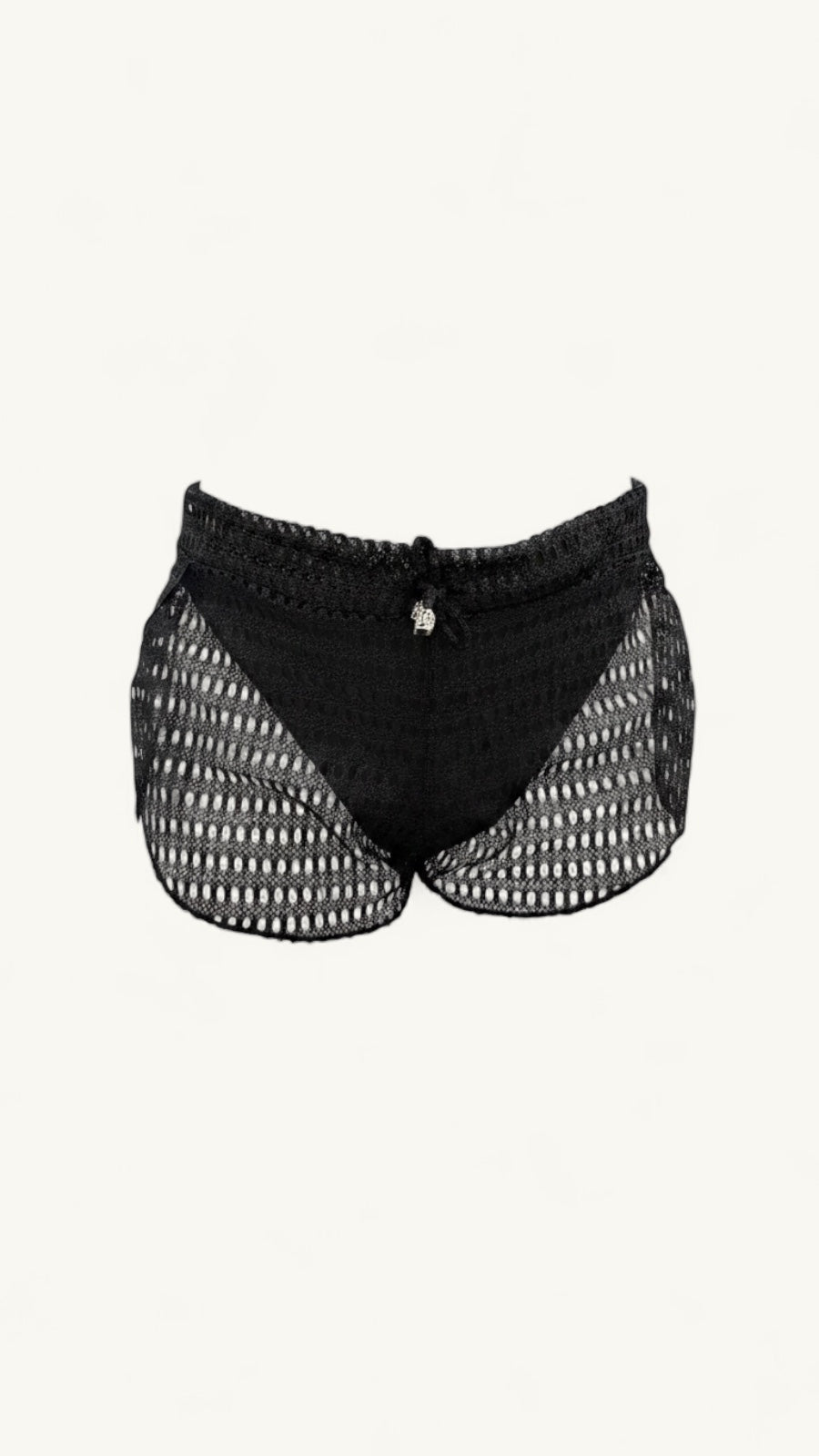 Short Malla Negro