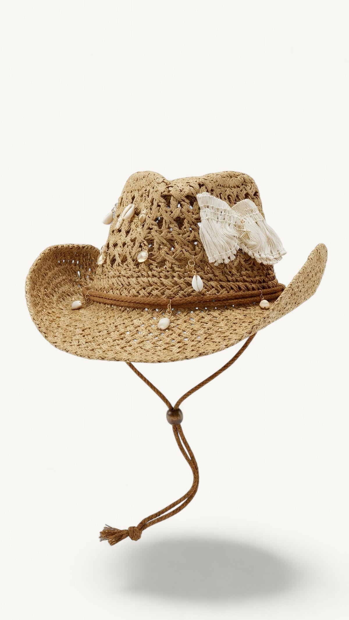 Sombrero Cowboy Moño Blanco