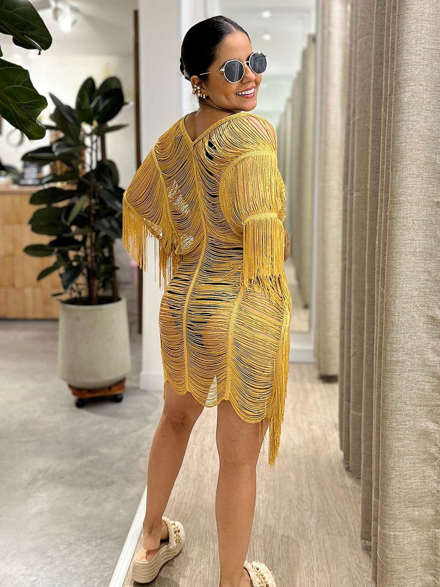 Kimono Luxury Aurora dorado
