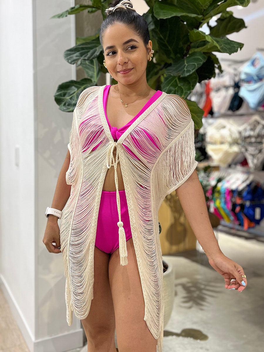 Kimono Luxury Wild beige