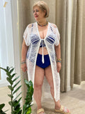 Kimono Luxury Mars blanco